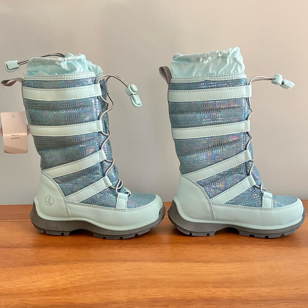 NWT - Little Kid Size 11 Girls Snowboots - Picture 3 of 9